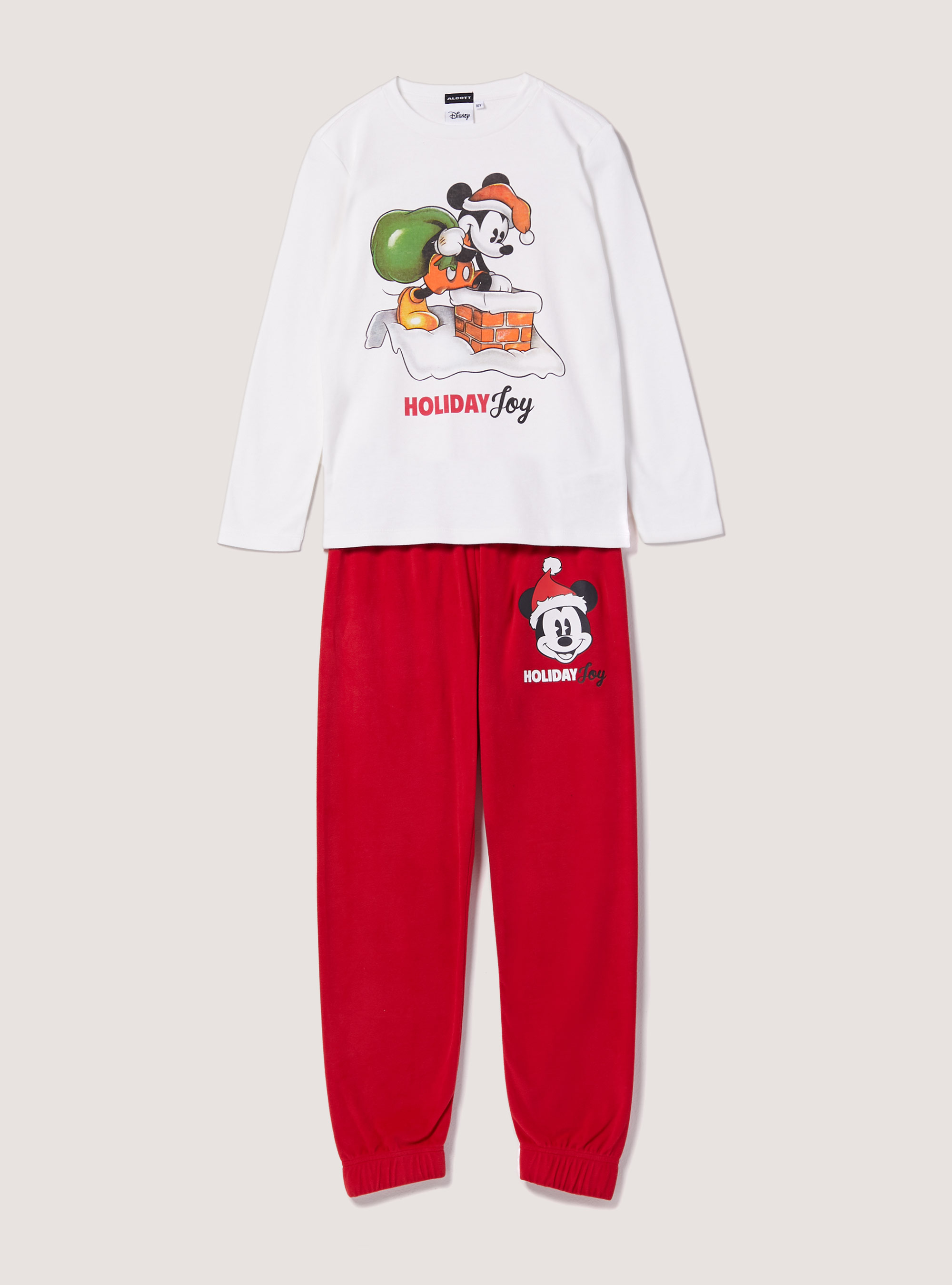 Disney x Christmas Family Collection pajamas, WH2 WHITE