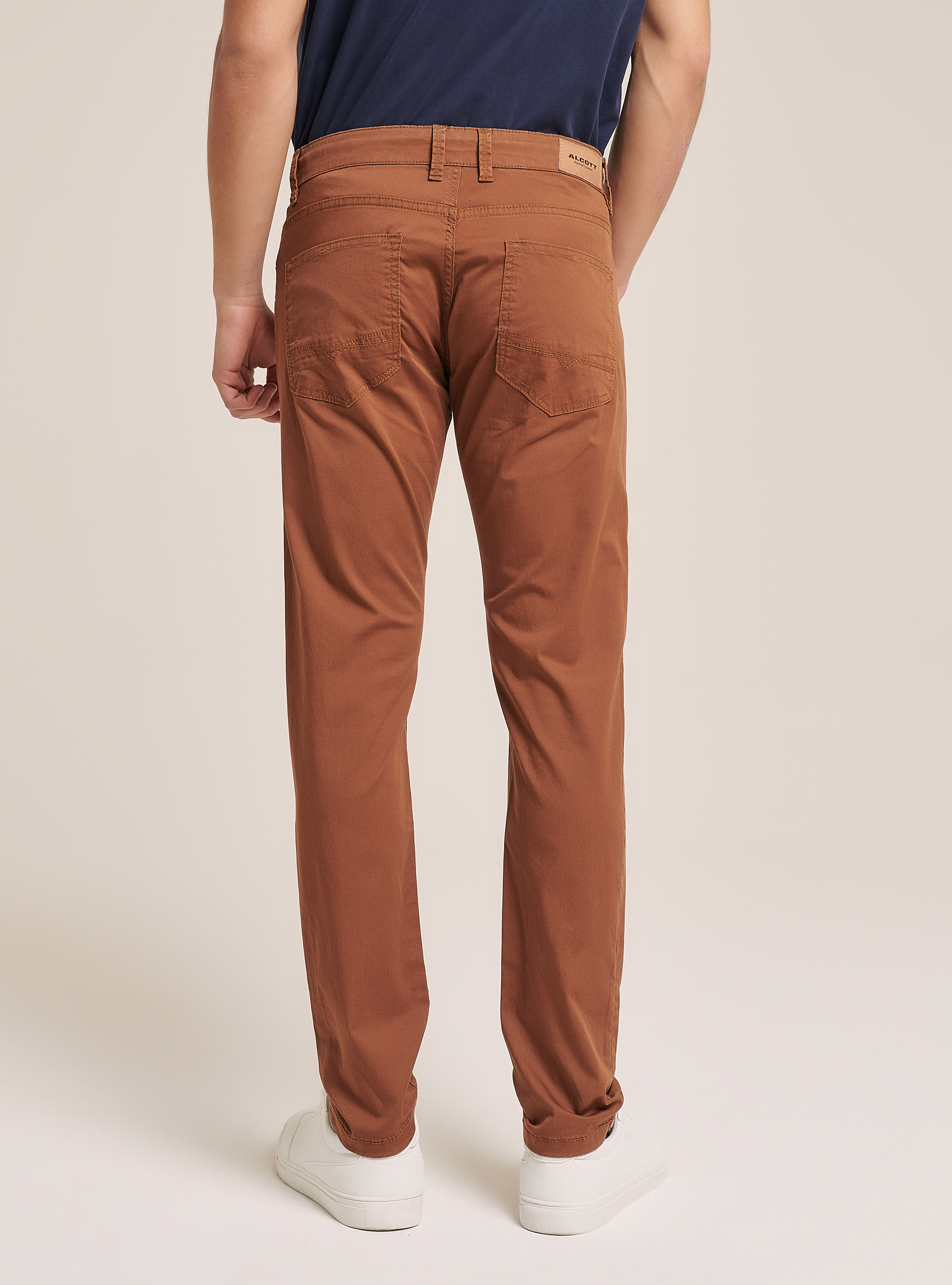 Super skinny trousers, C5583 TOBACCO