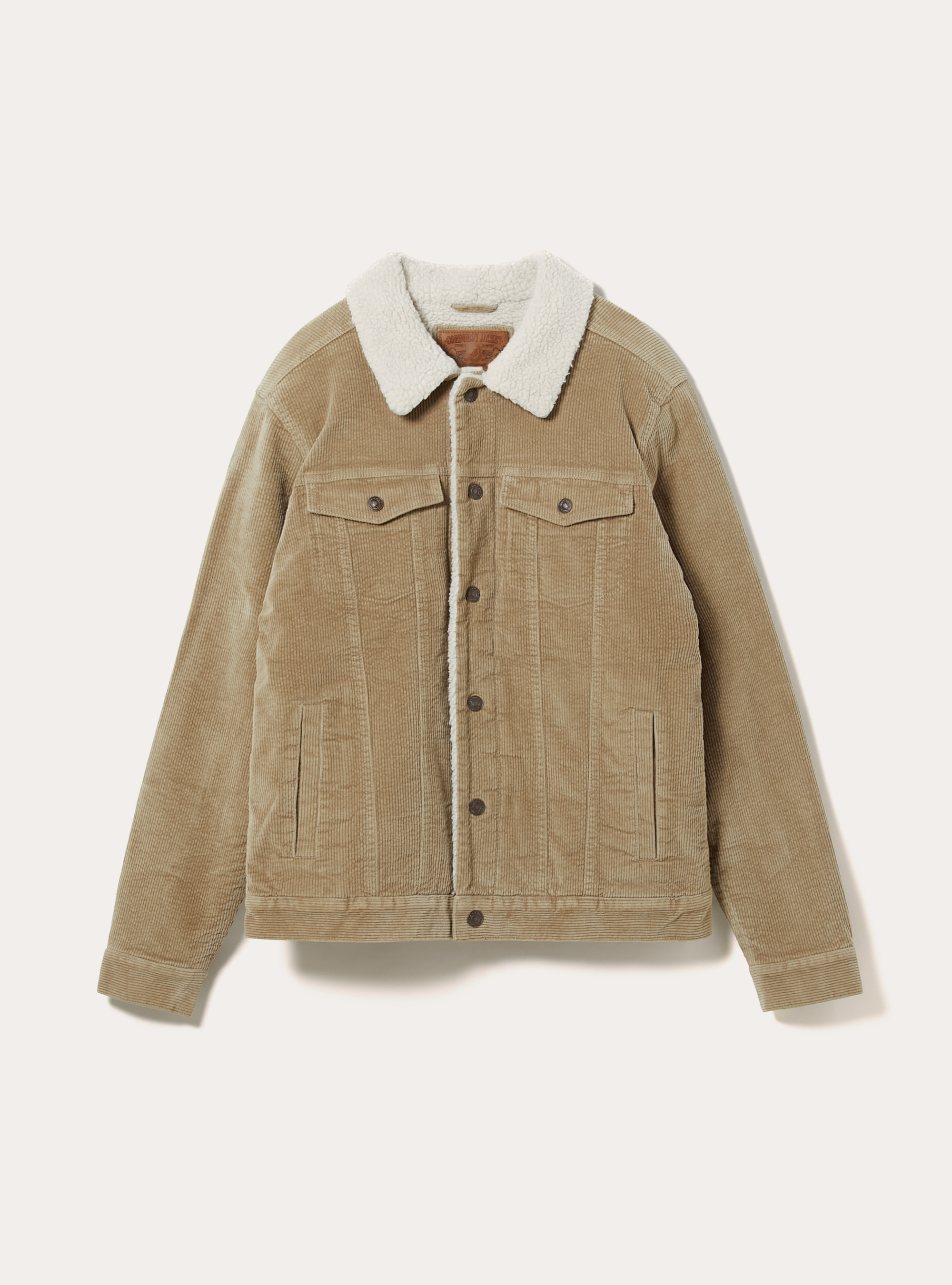 Giubbino in velluto a coste, BG3 BEIGE LIGHT