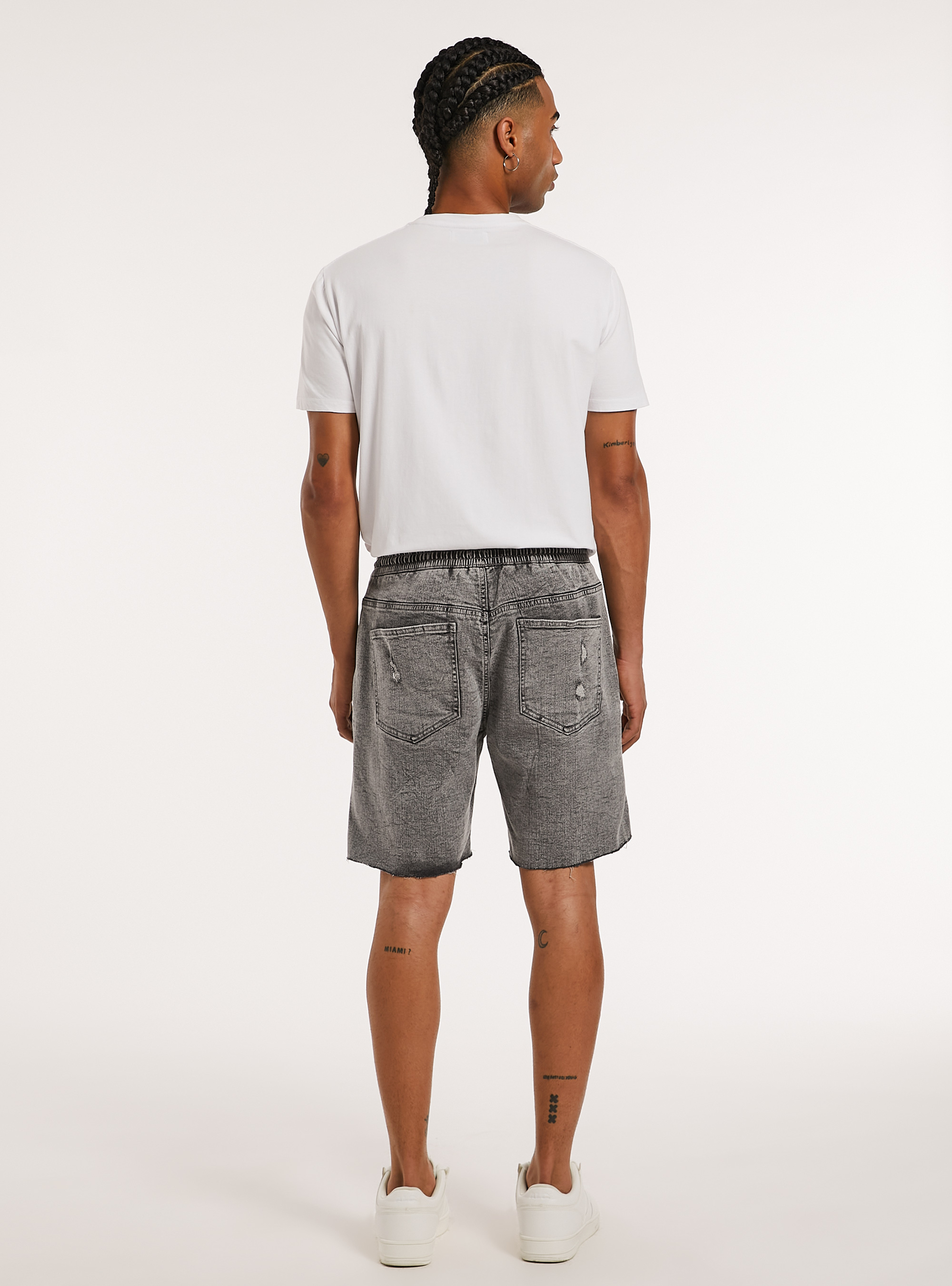 Bermuda jogger, D00G GREY