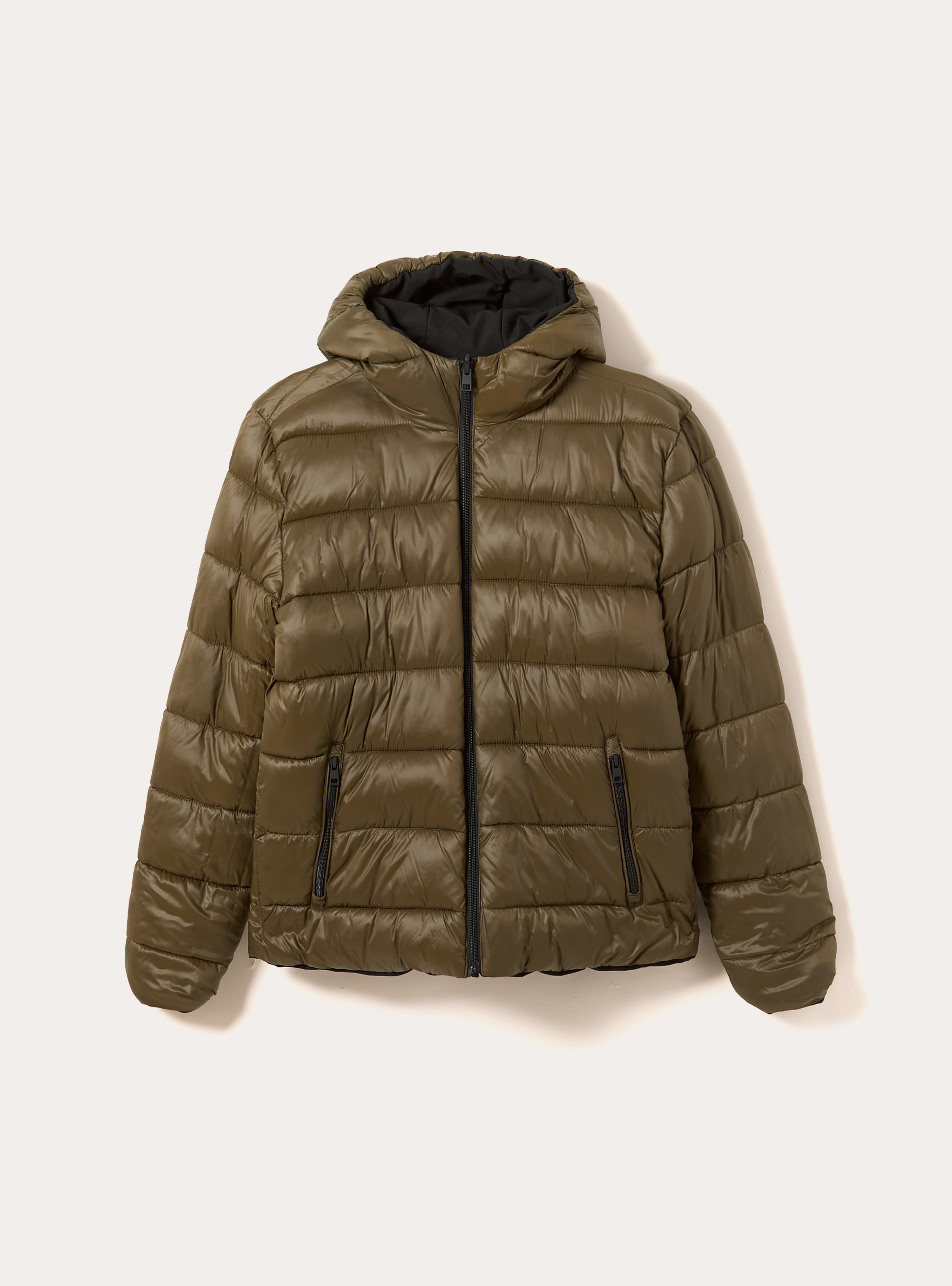 Giubbotto imbottitio reversibile, BK1 BLACK