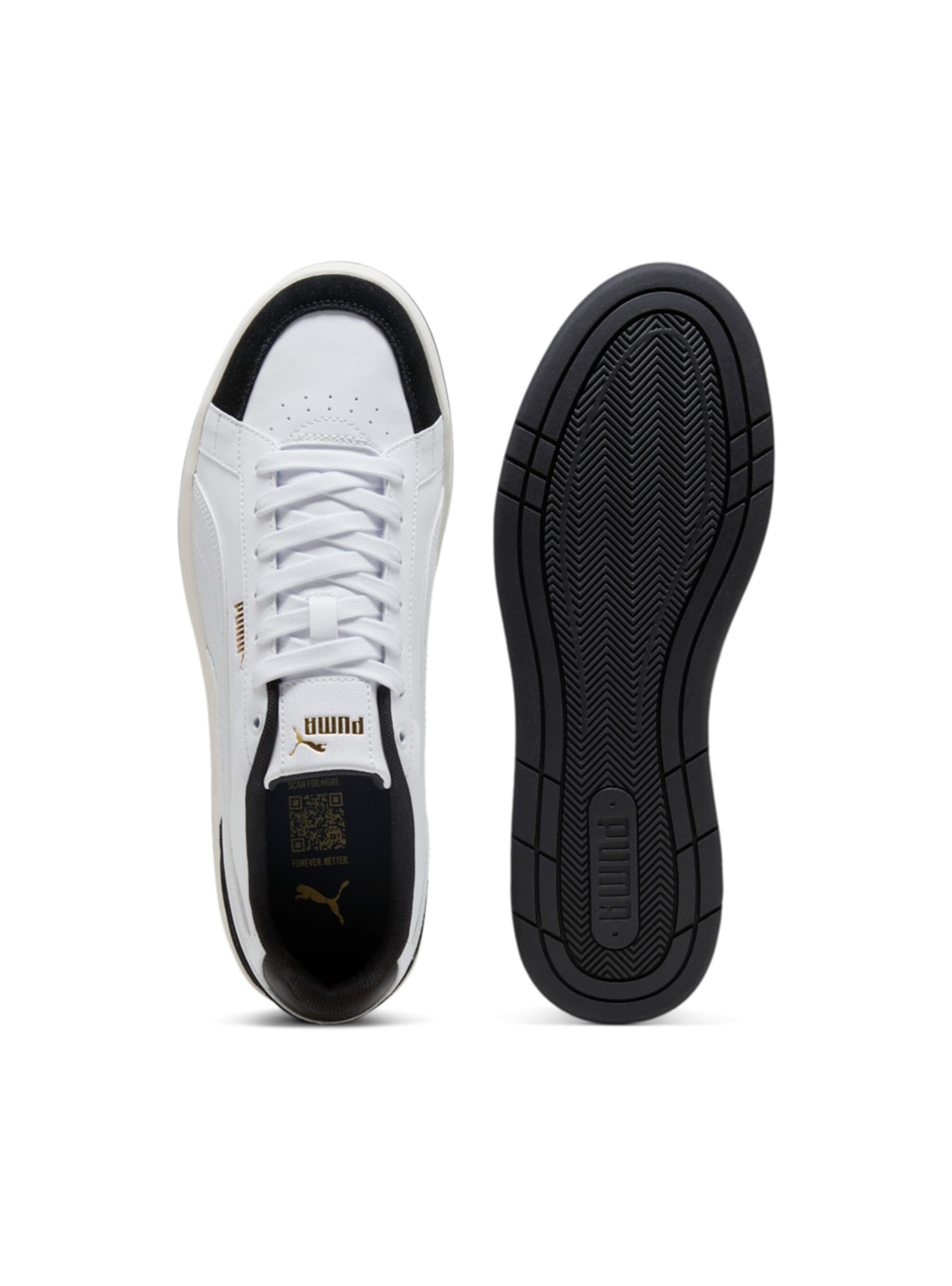 Puma Court Classic Sport shoes, WHITE/BLACK B71