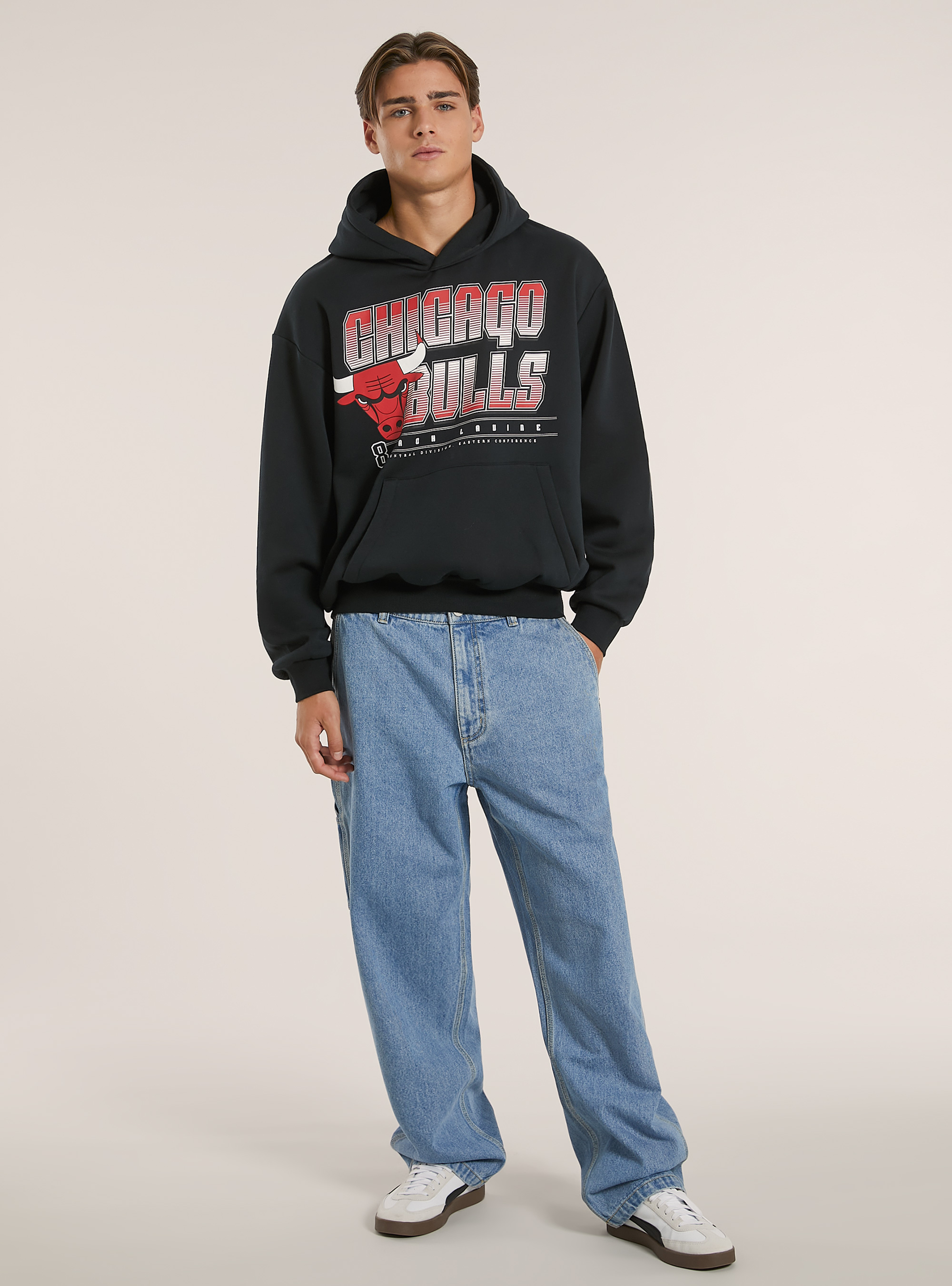 Hoodie NBA / Alcott, BK1 BLACK