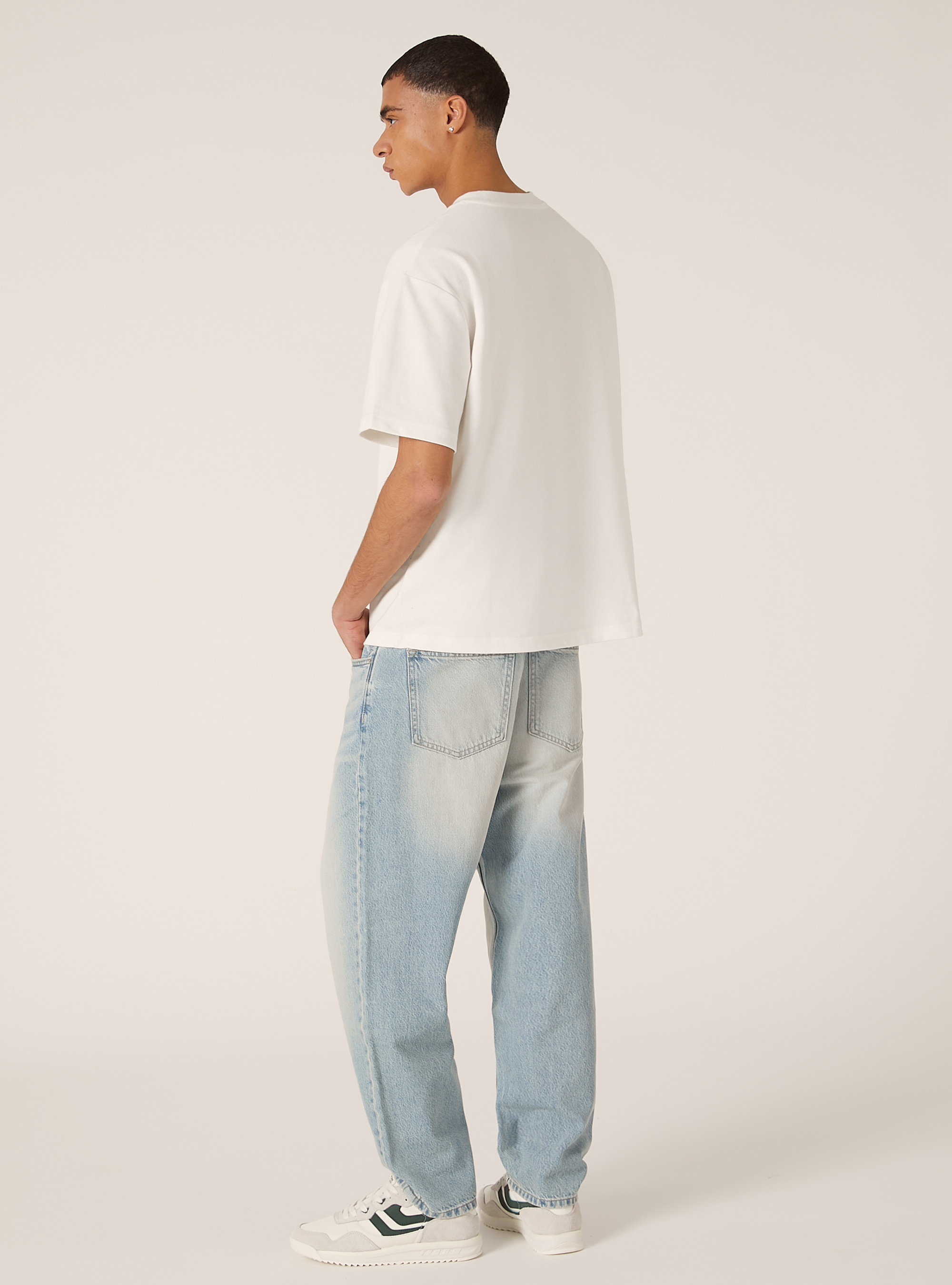 Jeans loose fit, D007 LIGHT AZURE