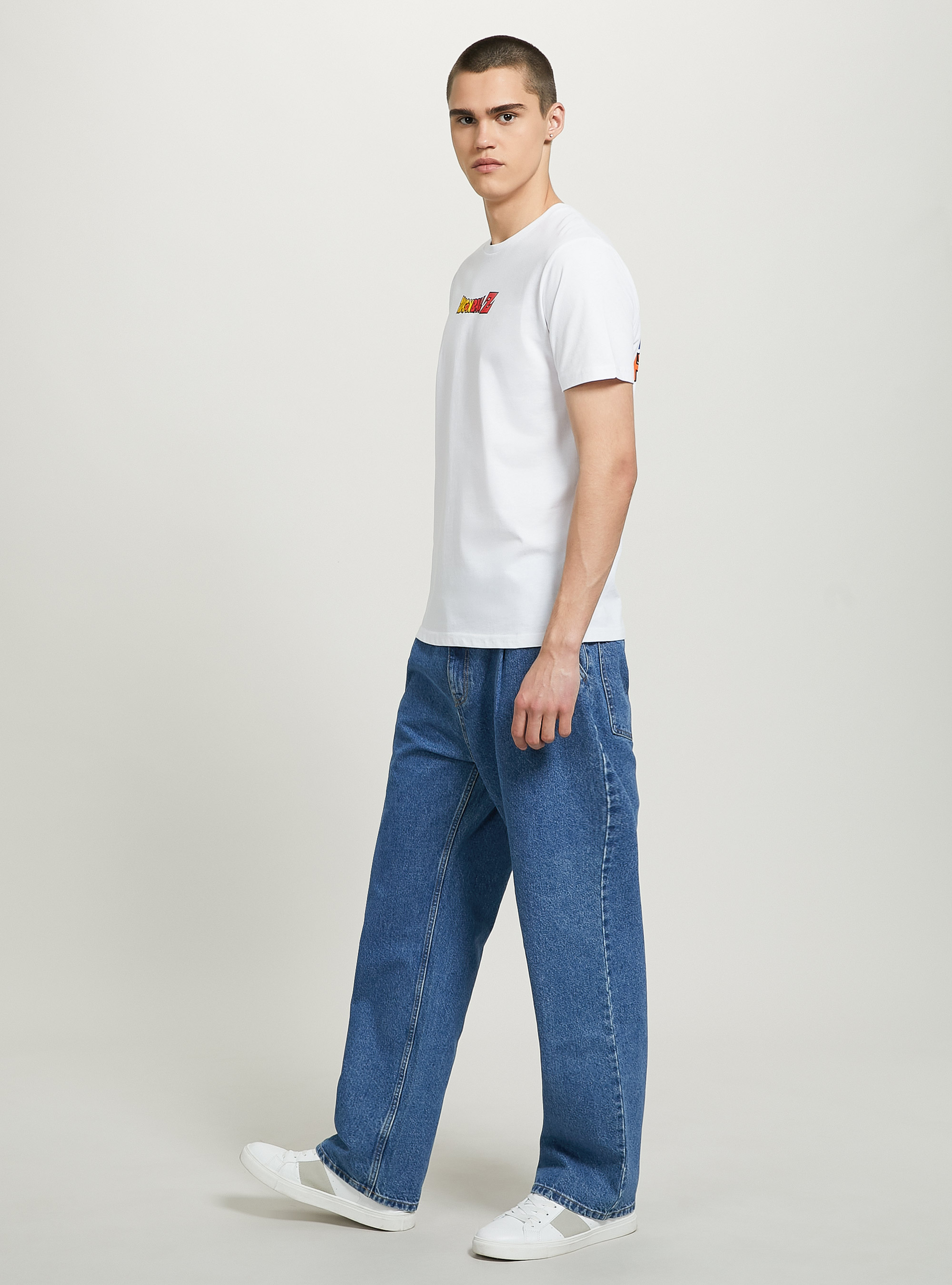 Dragon Ball / Alcott T-shirt, WH3 WHITE