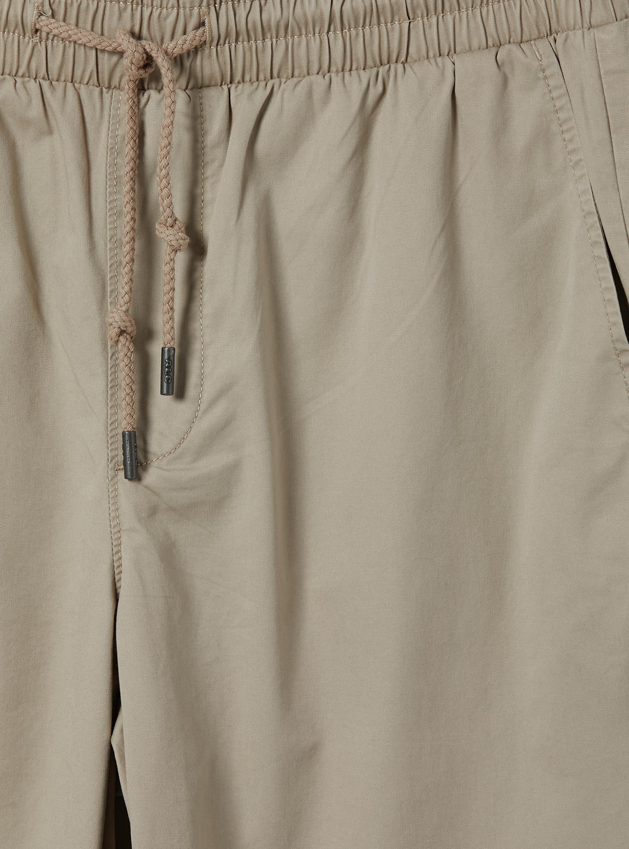 Pantalones chinos de sarga con cintura elástica, BG2 BEIGE MEDIUM
