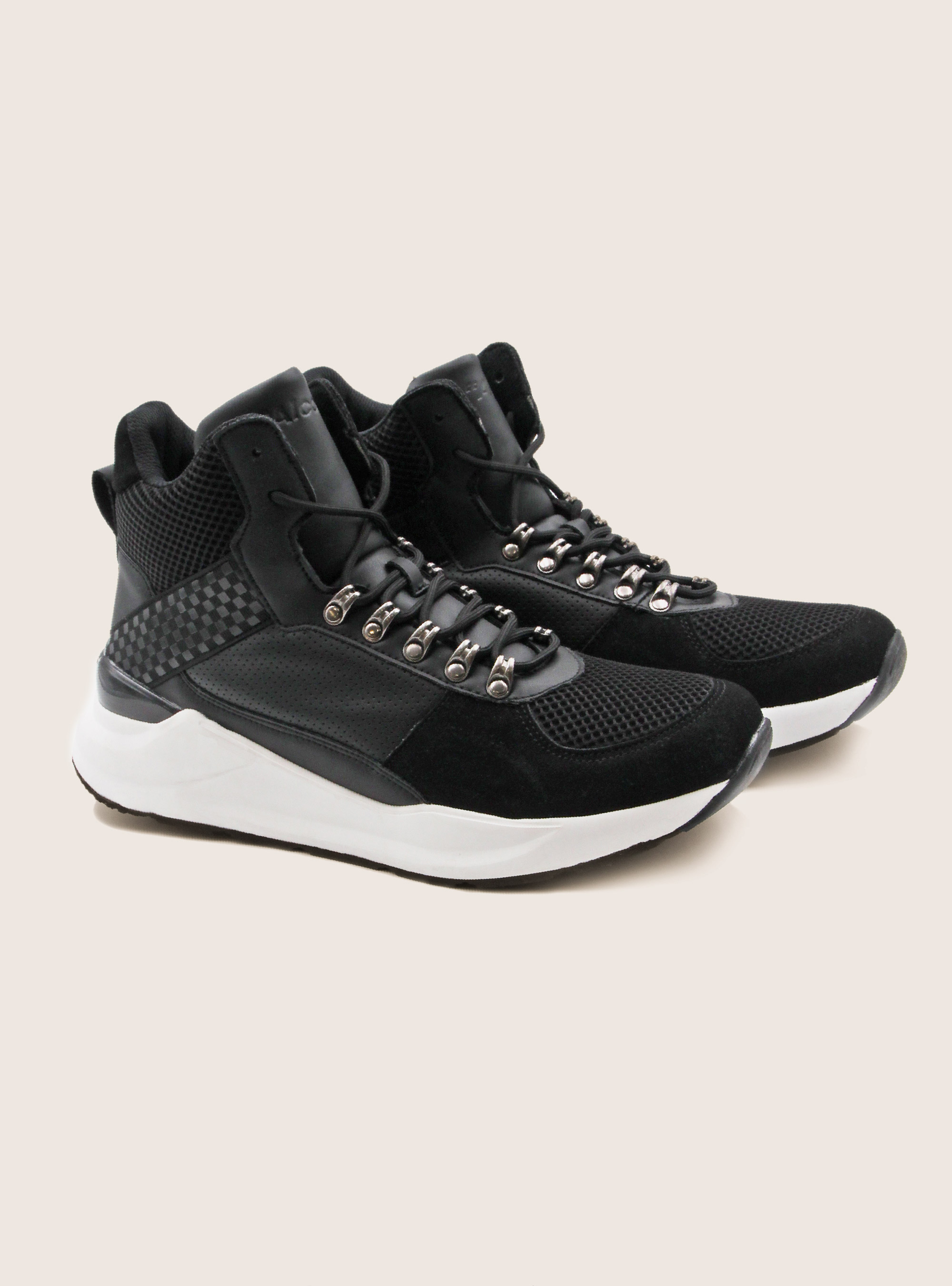 BOOTS SNEAKERS, BLACK