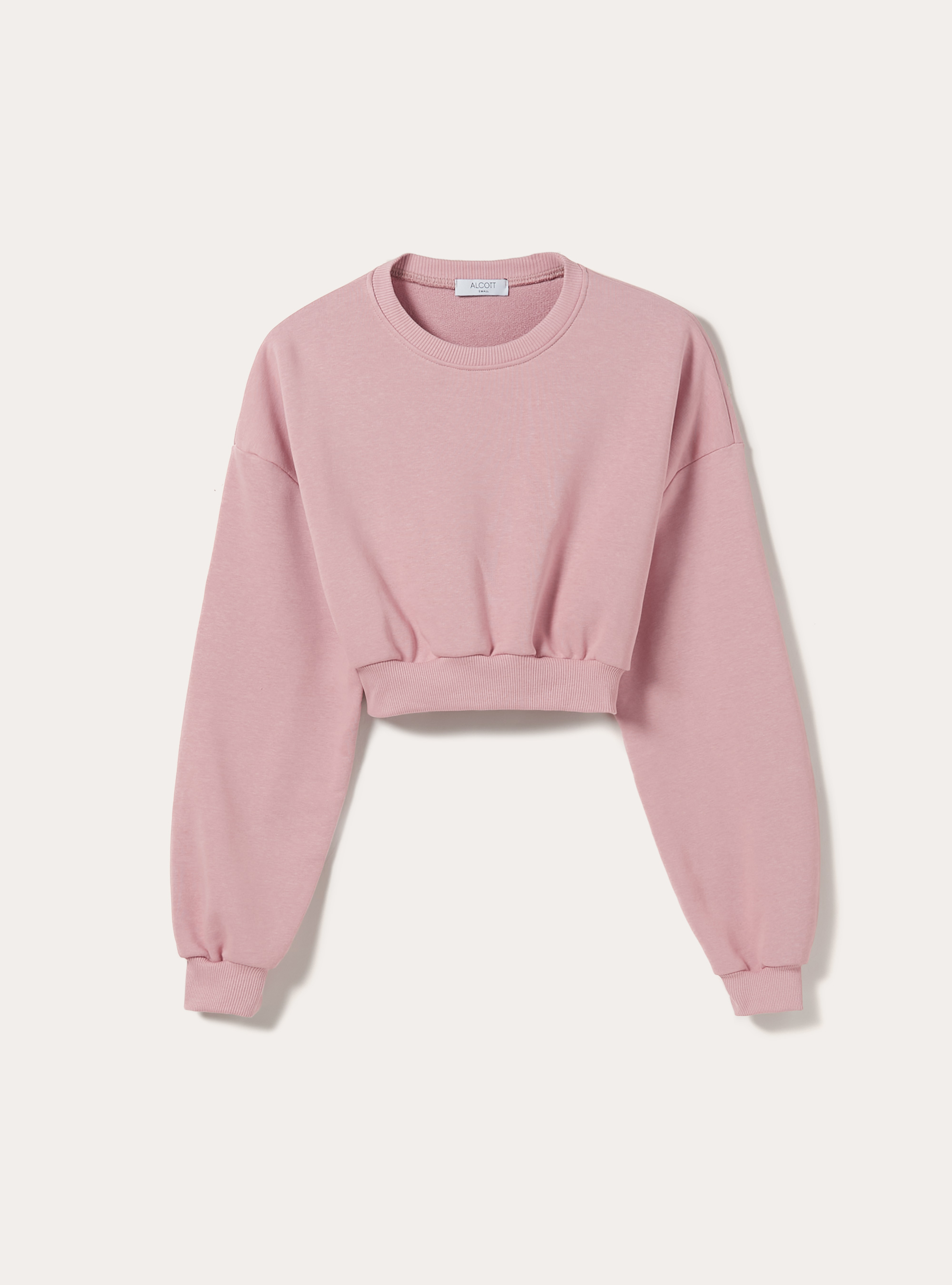Topshop cropped sweatshirt online