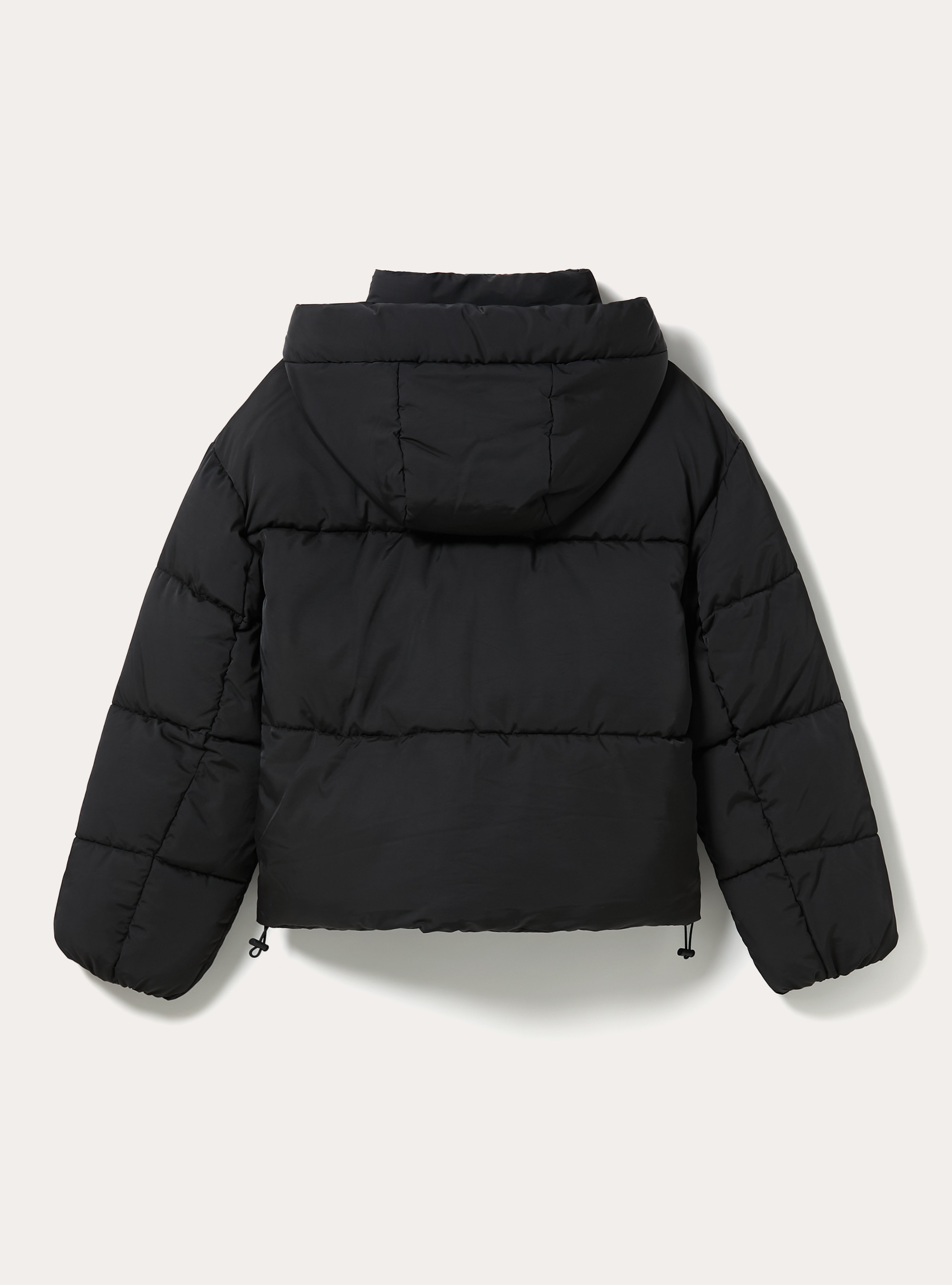 Giubbotto imbottito oversize, BK1 BLACK