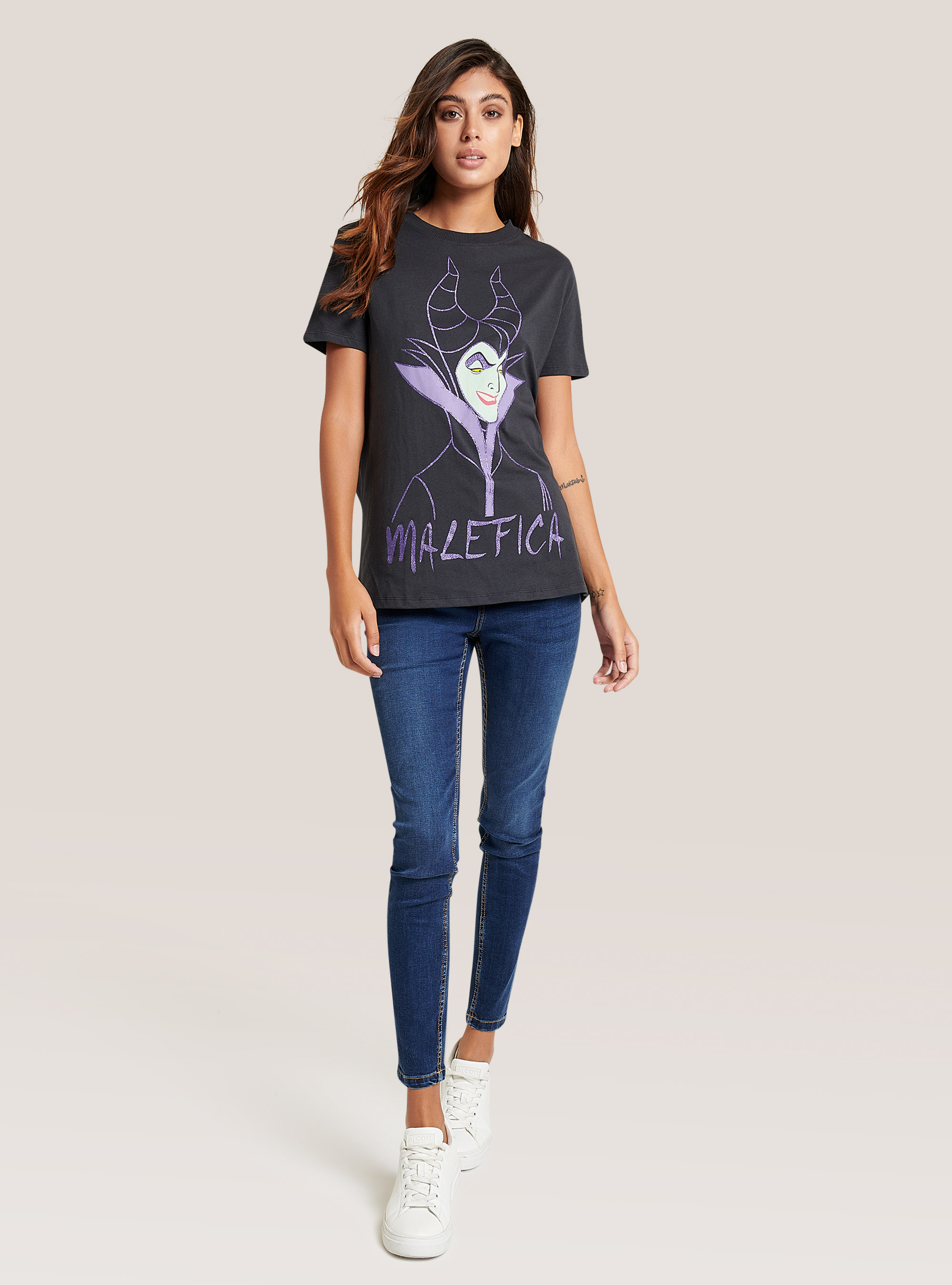 Maleficent / Alcott T-shirt, BLACK