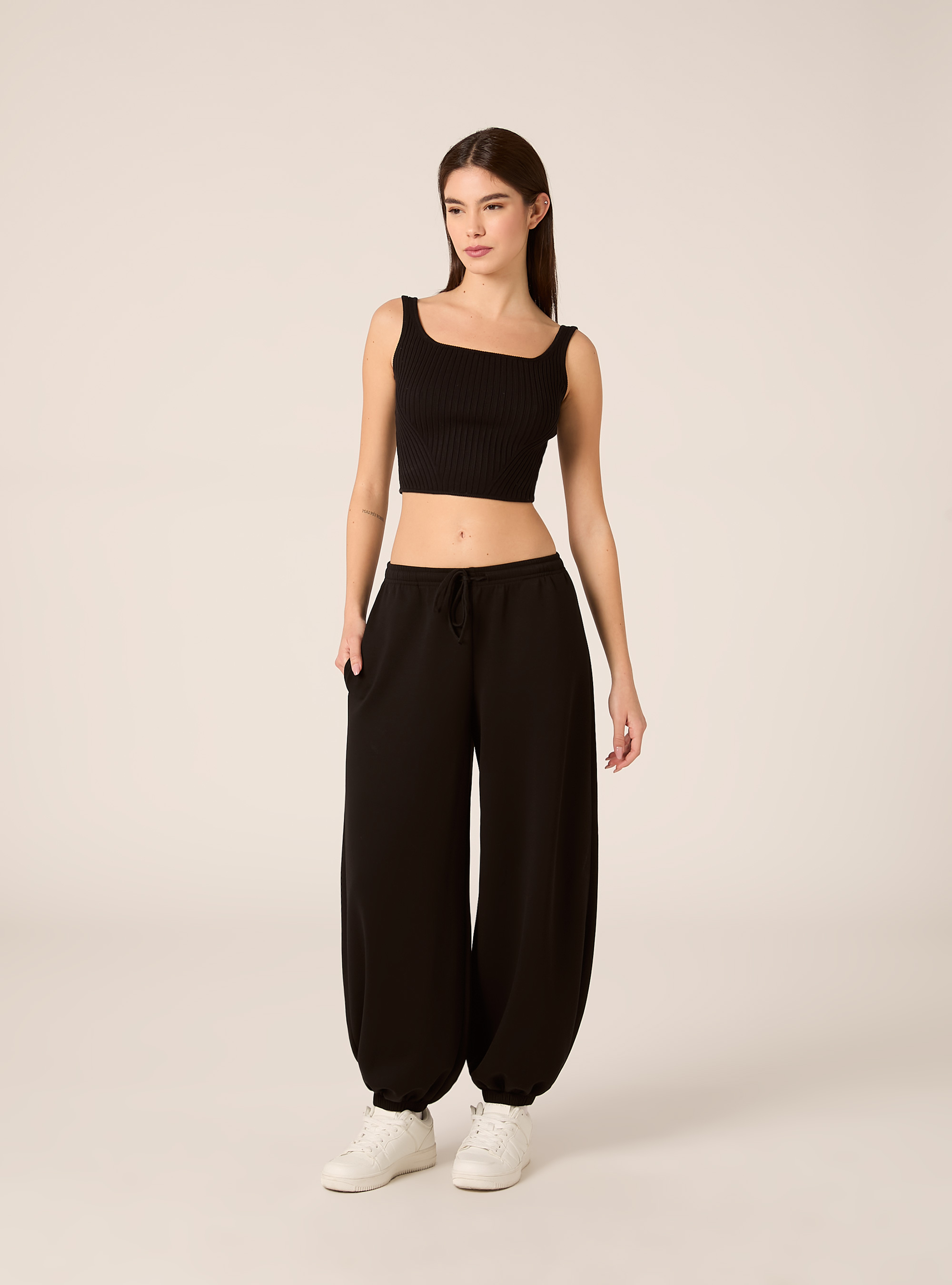 Jogger baloon modal, NERO