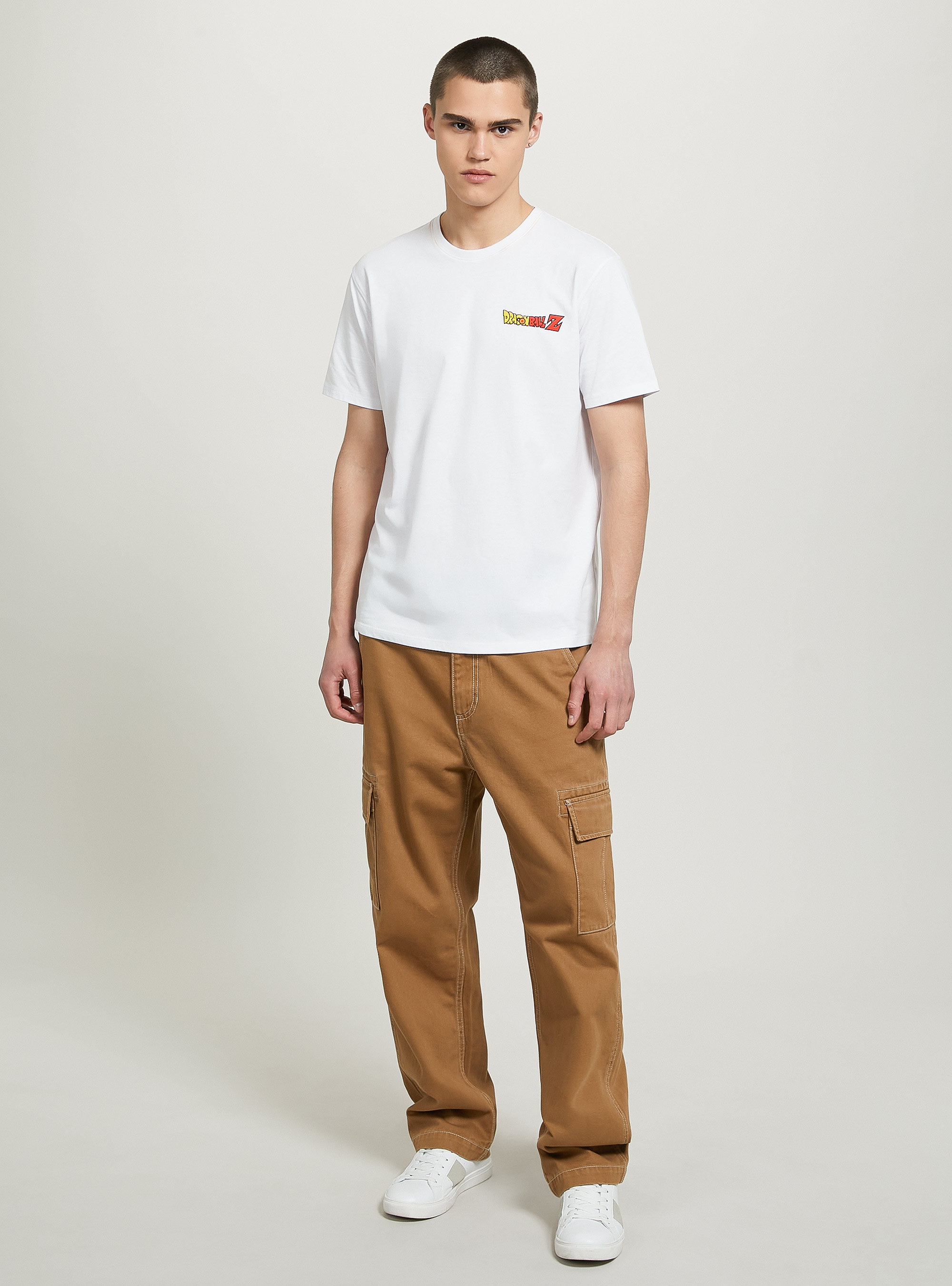 Dragon Ball / Alcott T-shirt, WH3 WHITE