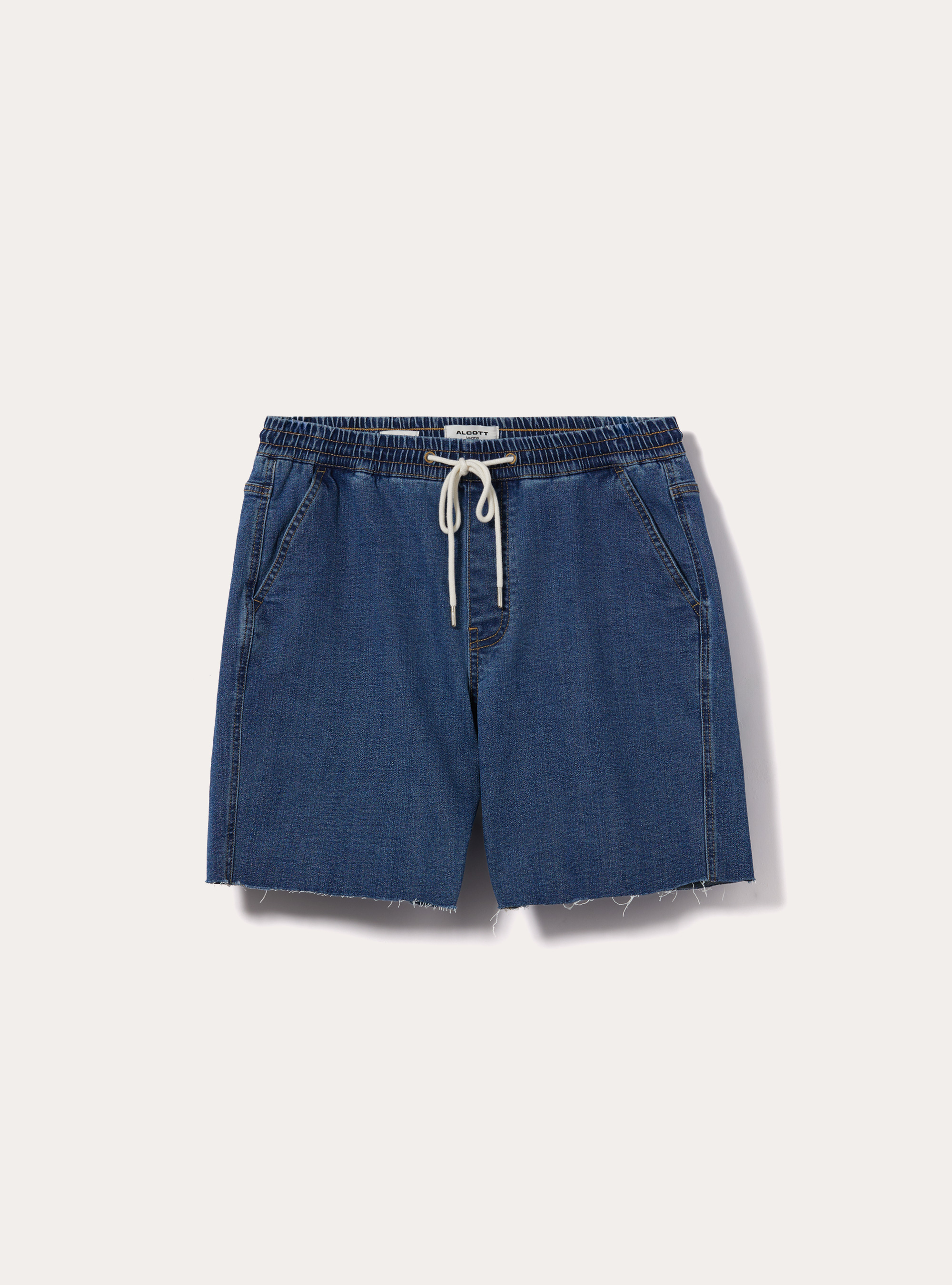 Bermuda jogger, D002 MEDIUM DARK BLUE