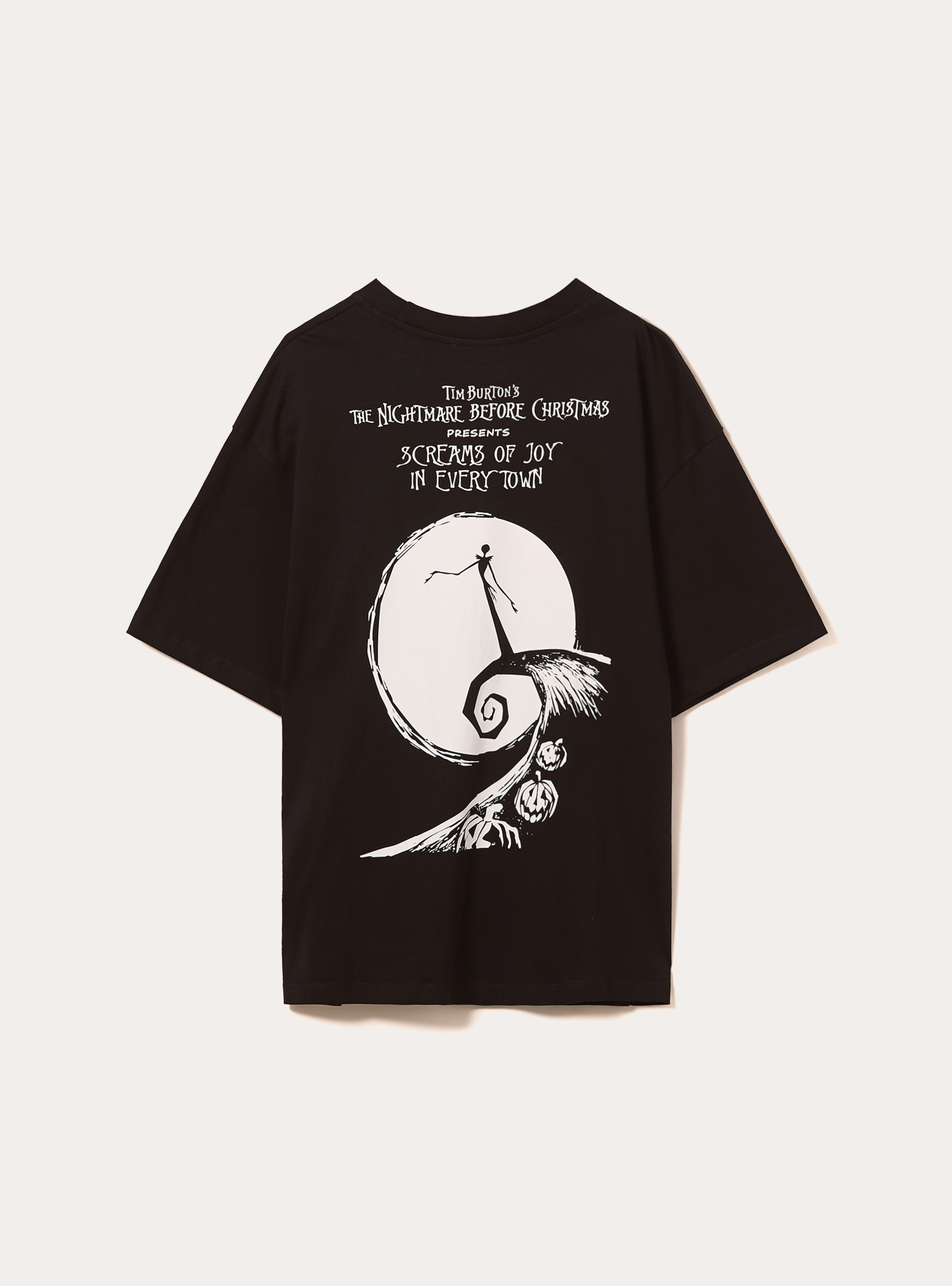 The Nightmare Before Christmas T-shirt / Alcott, BK1 BLACK