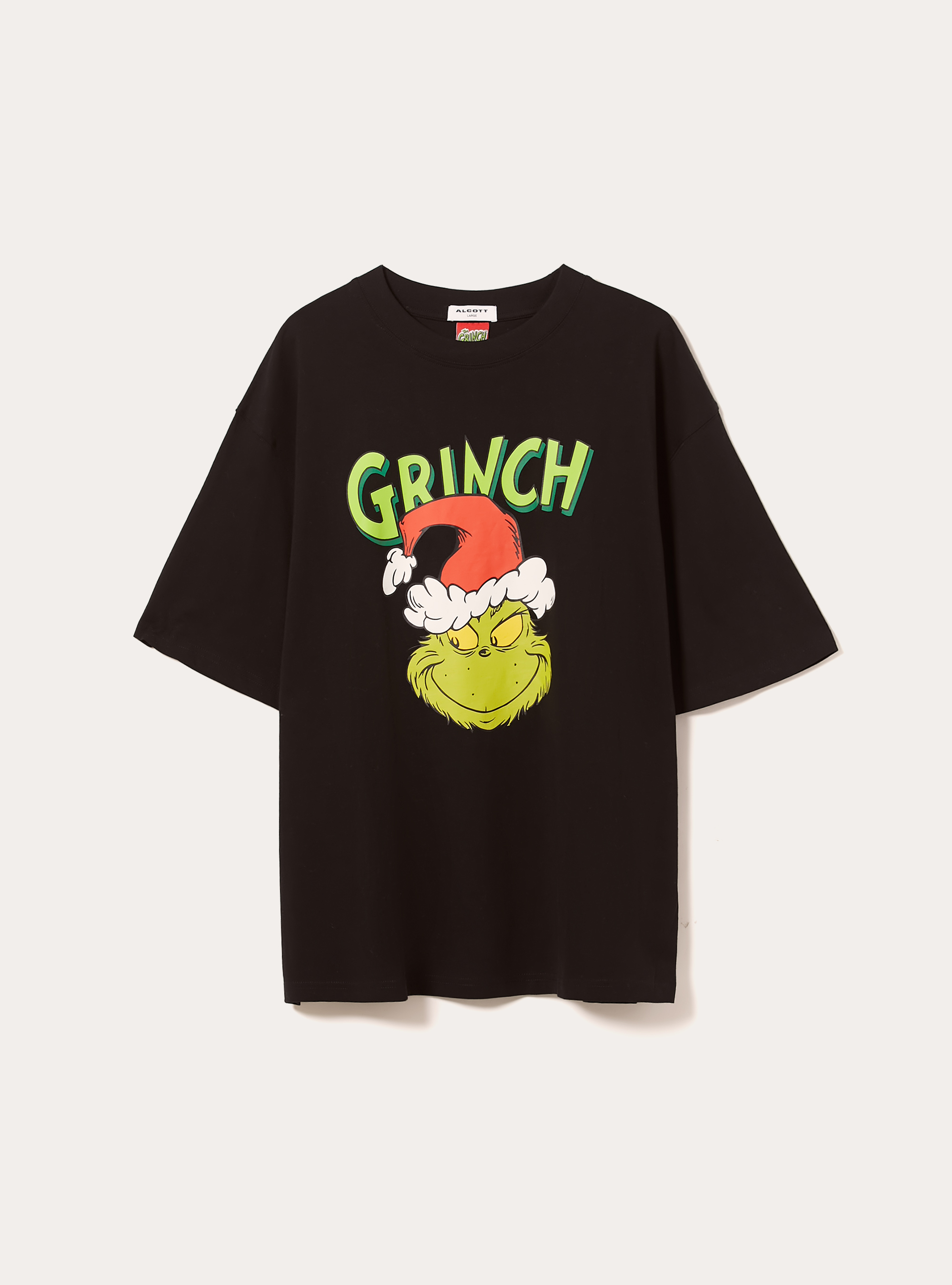 T-shirt con stampa grinch boxy fit, BK1 BLACK