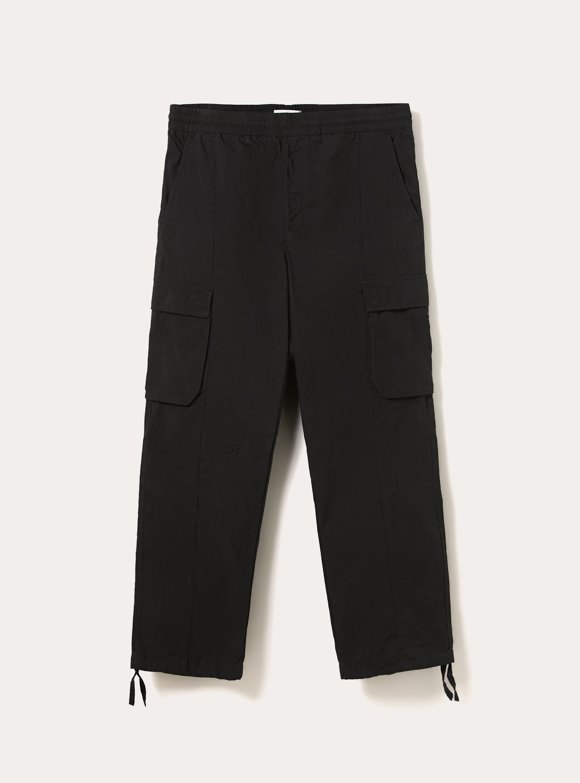Pantaloni cargo parachute, BK1 BLACK