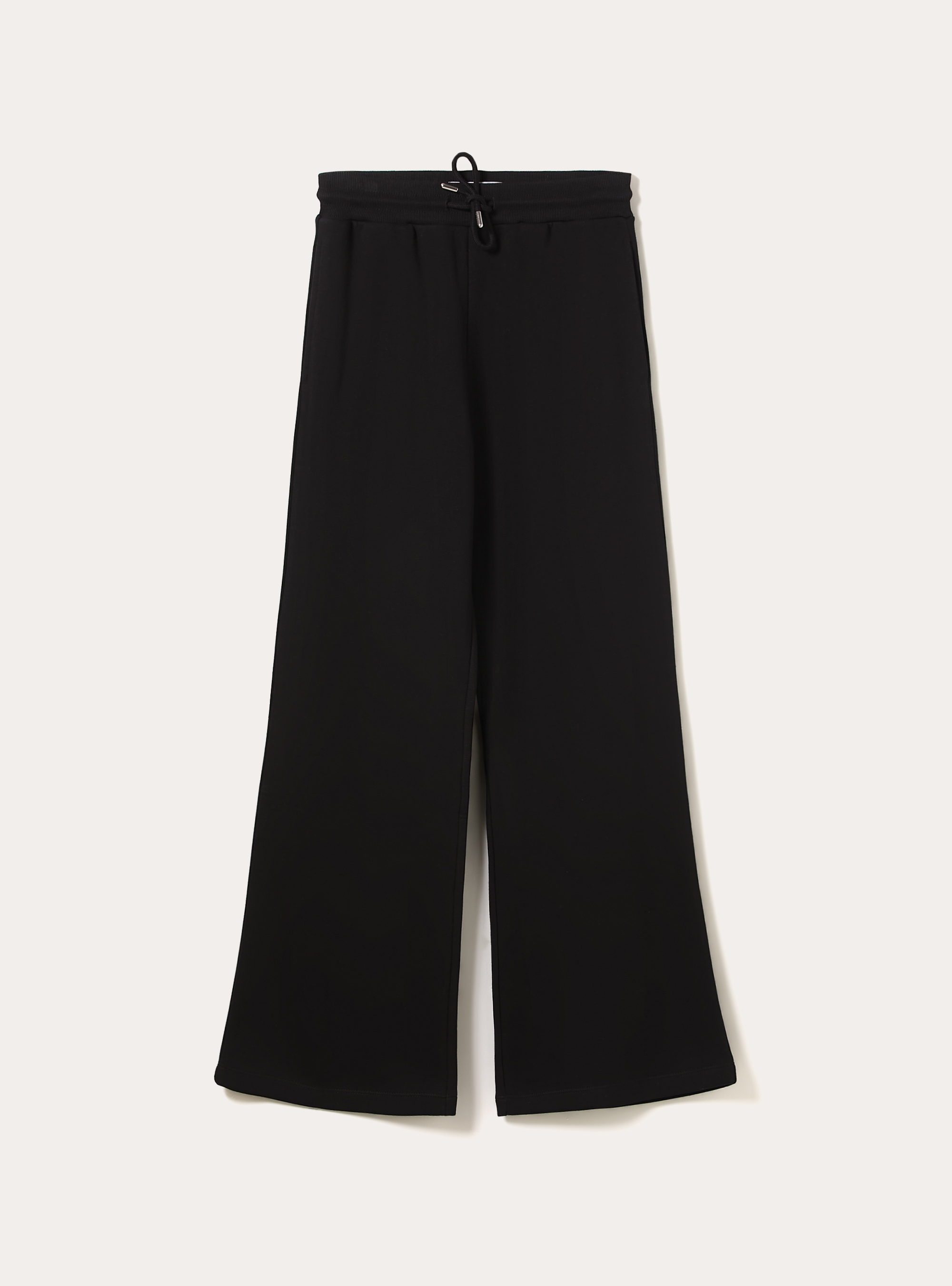 Pantalon jogger large en molleton, BK1 BLACK