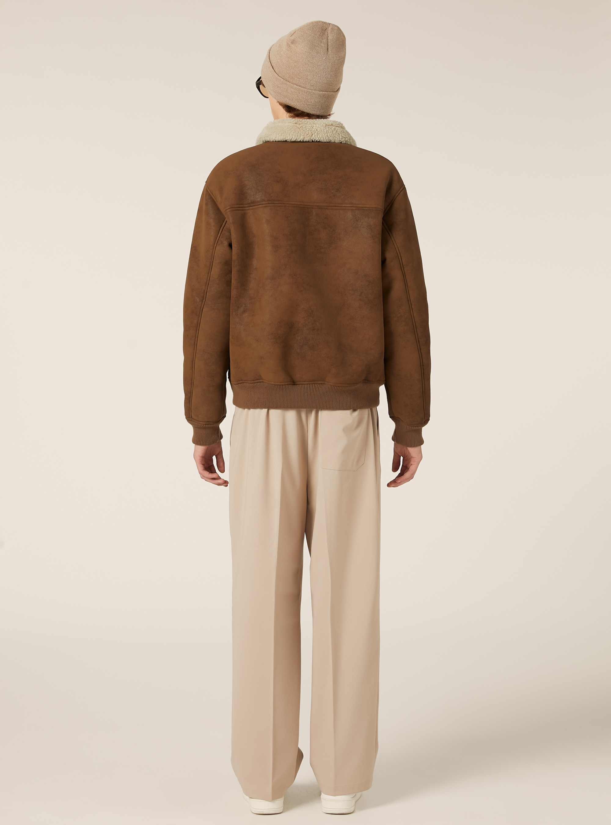 Montone effetto nabook, BR2 BROWN MEDIUM