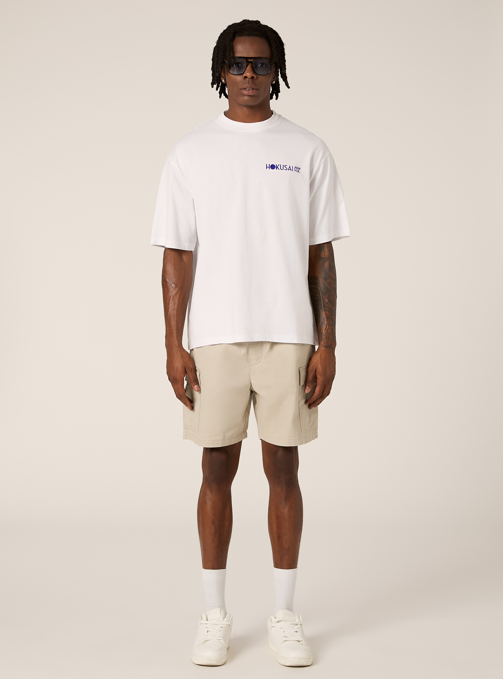 Boxy fit T-shirt Art Collection / Alcott, WH3 WHITE