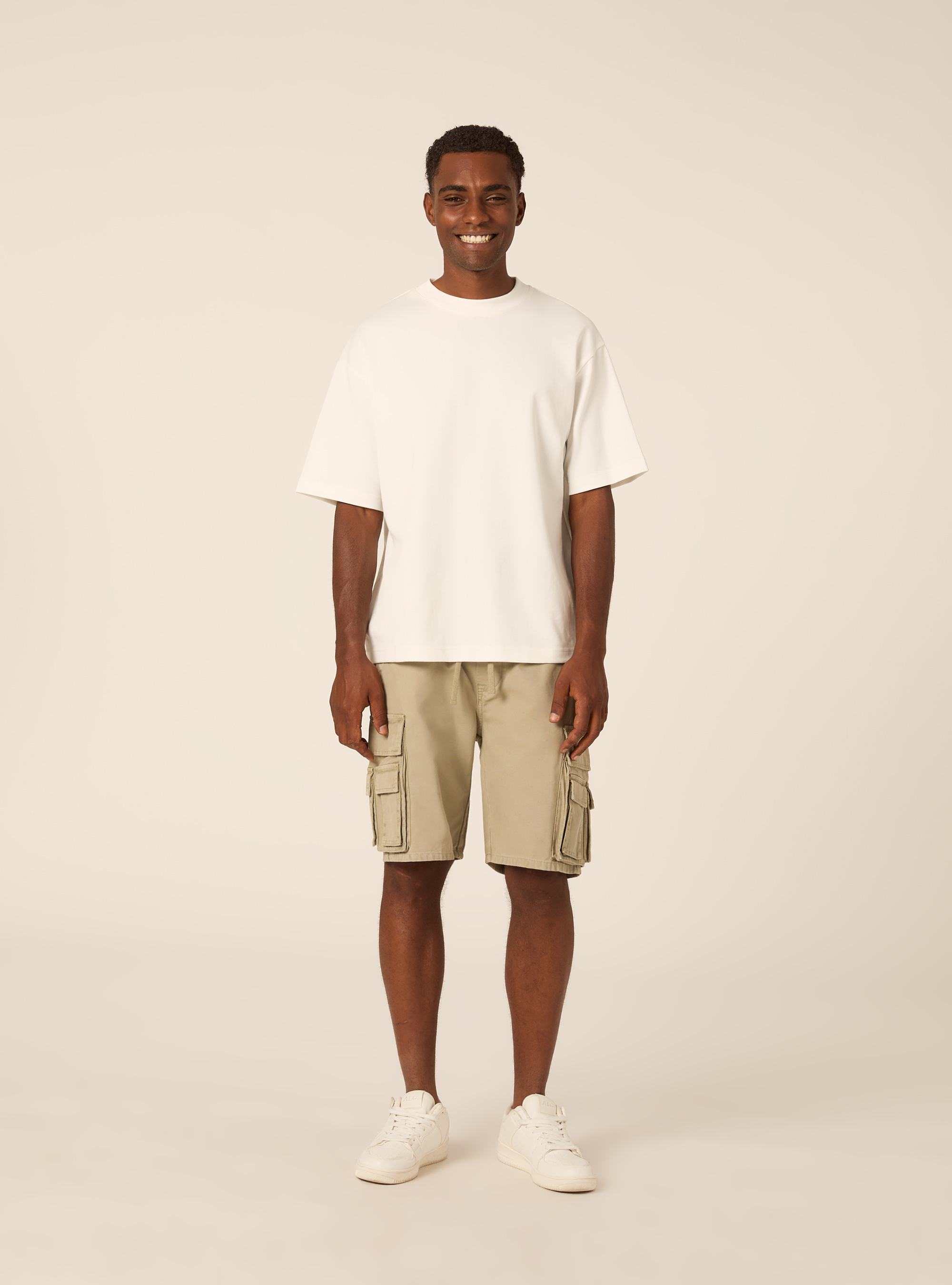 Bermuda cargo utility in canvas, KY2 KAKY MEDIUM