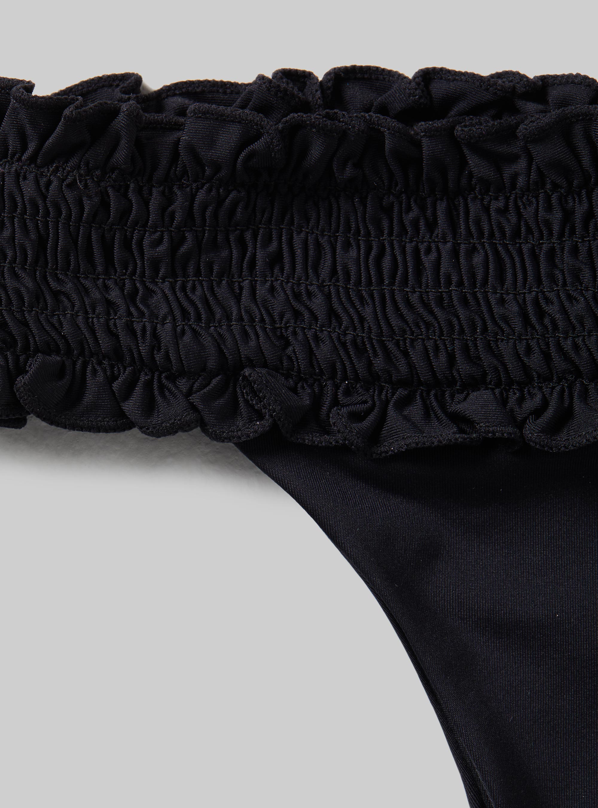 Slip bikini con texture, BK1 BLACK