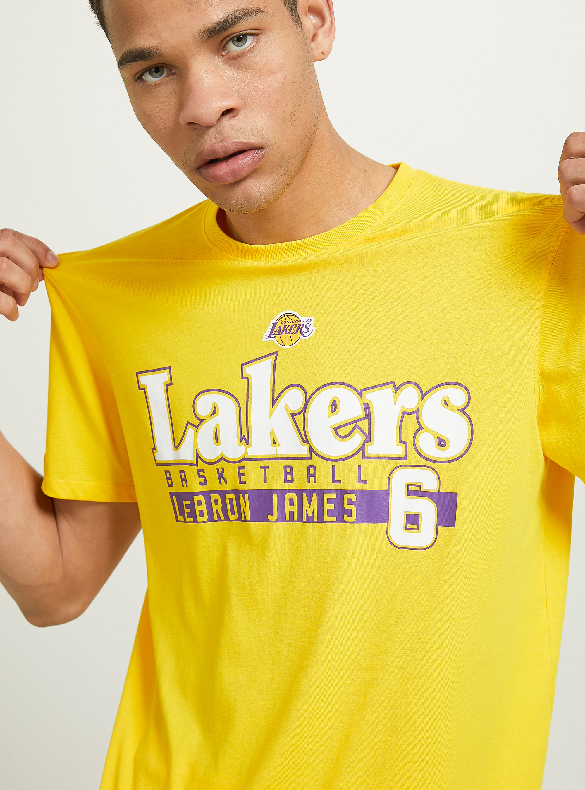 Maglietta NBA / Alcott, YE2 YELLOW MEDIUM