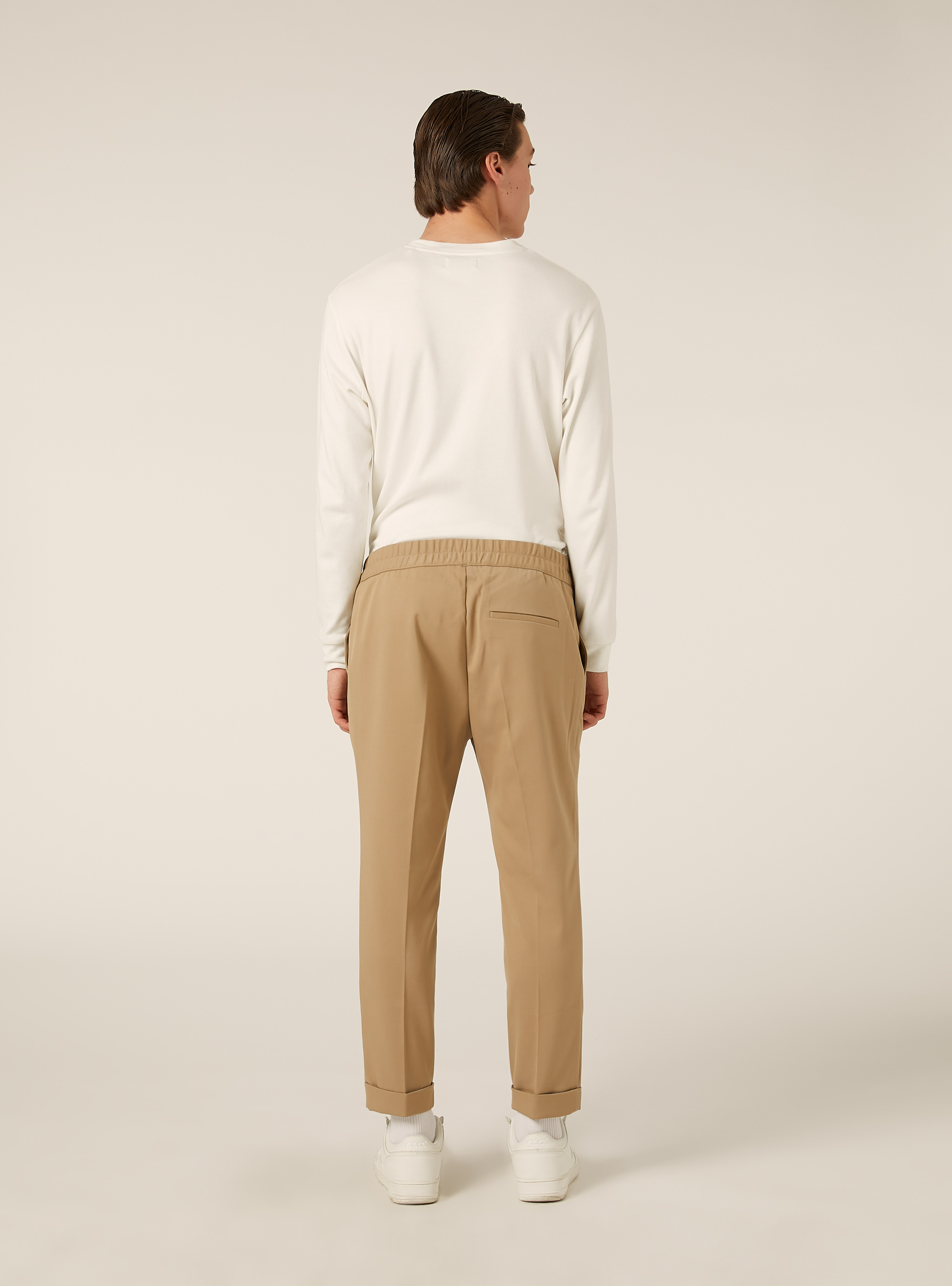 Klassische Hose mit Bundfalten, BG2 BEIGE MEDIUM