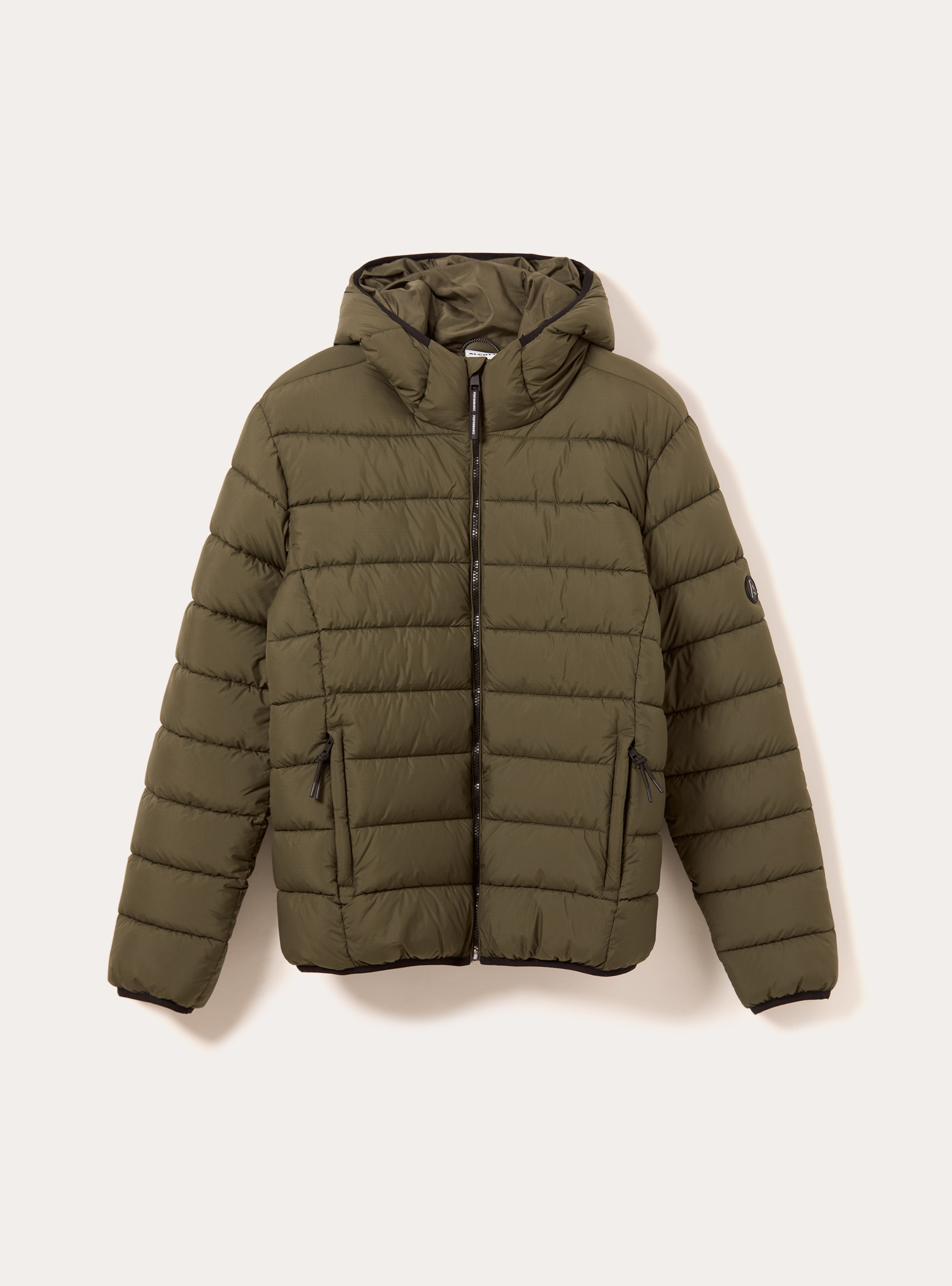 Padded jacket with hood, KY2 KAKY MEDIUM