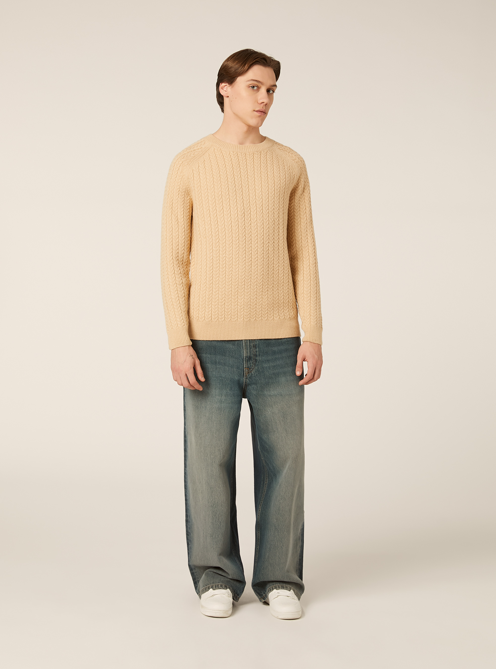 Maglione girocollo, TB2 TOBACCO MEDIUM