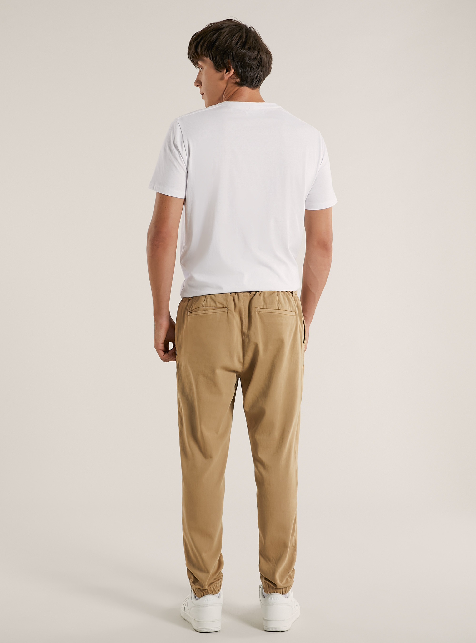Pantalon de jogging avec cordon de serrage, BG2 BEIGE MEDIUM